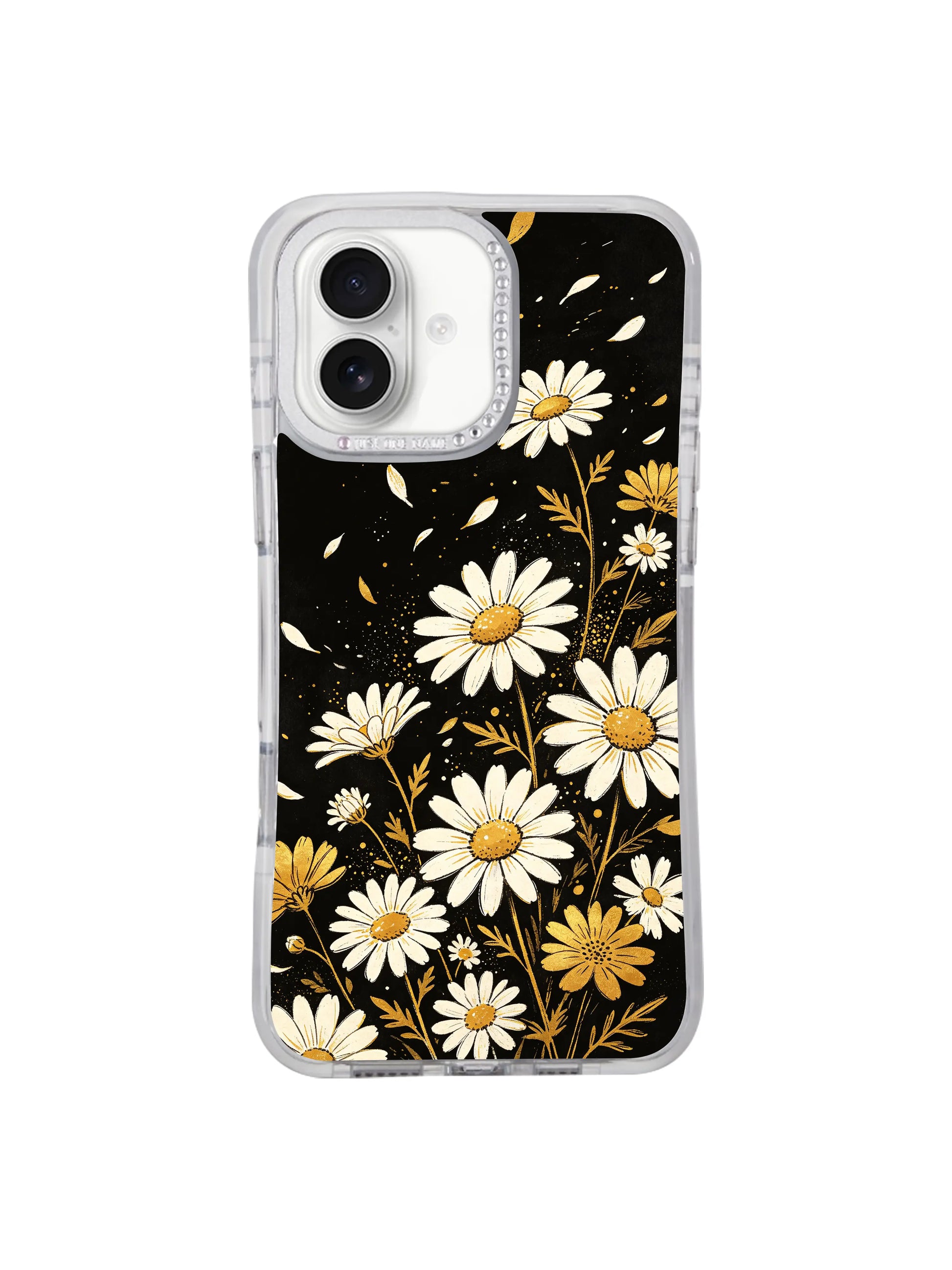 California locally printed limited Solea Meadow Night Bloom Dots iPhone 17 casing, mysterious independent chic wearable fine art premium PhoneCasing protective shell for iPhone 17.