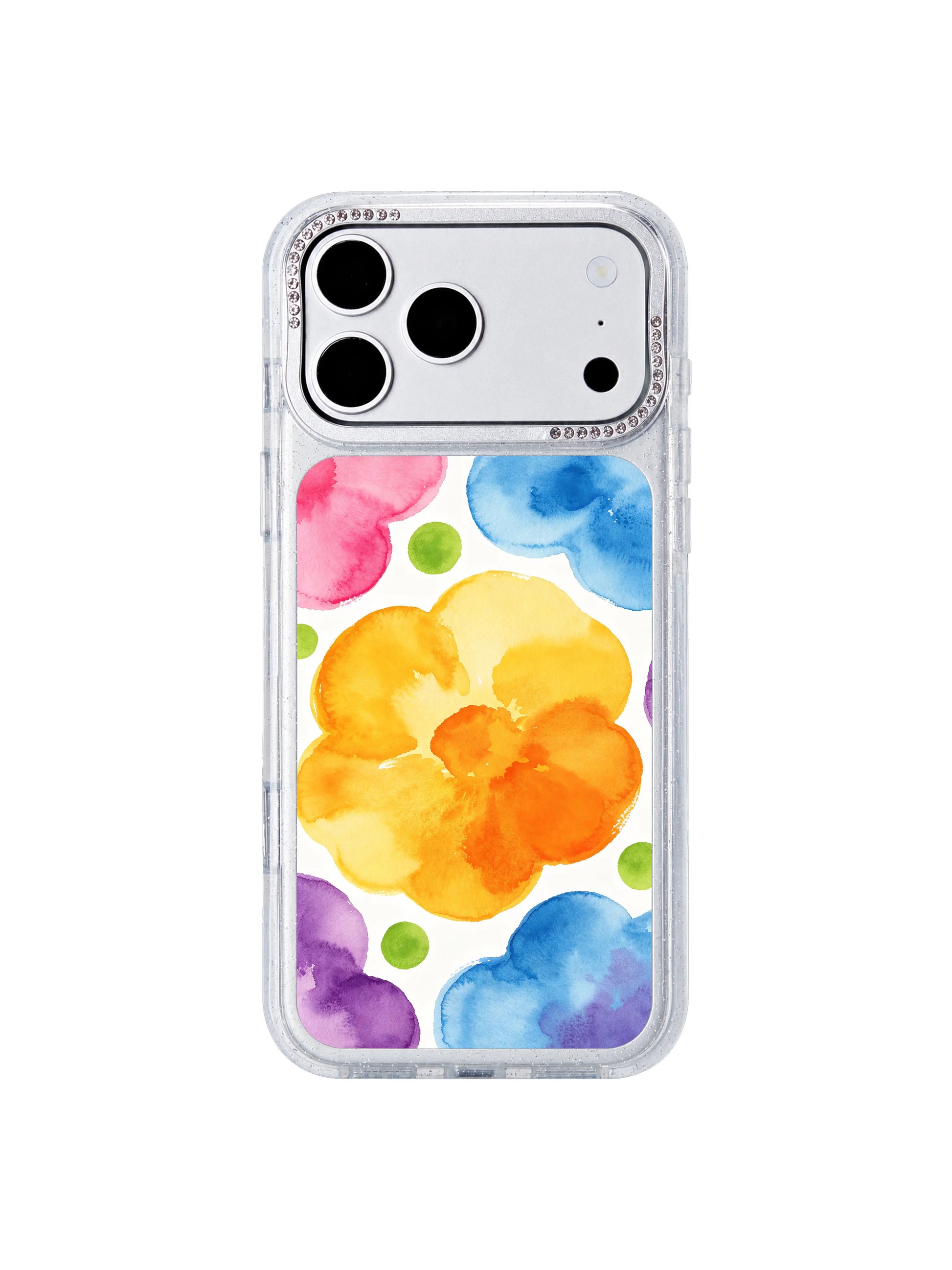 Artist collaboration candy garden PhoneCasing iPhone 17 Pro Max case with Lila Marrow polka dot exclusive design