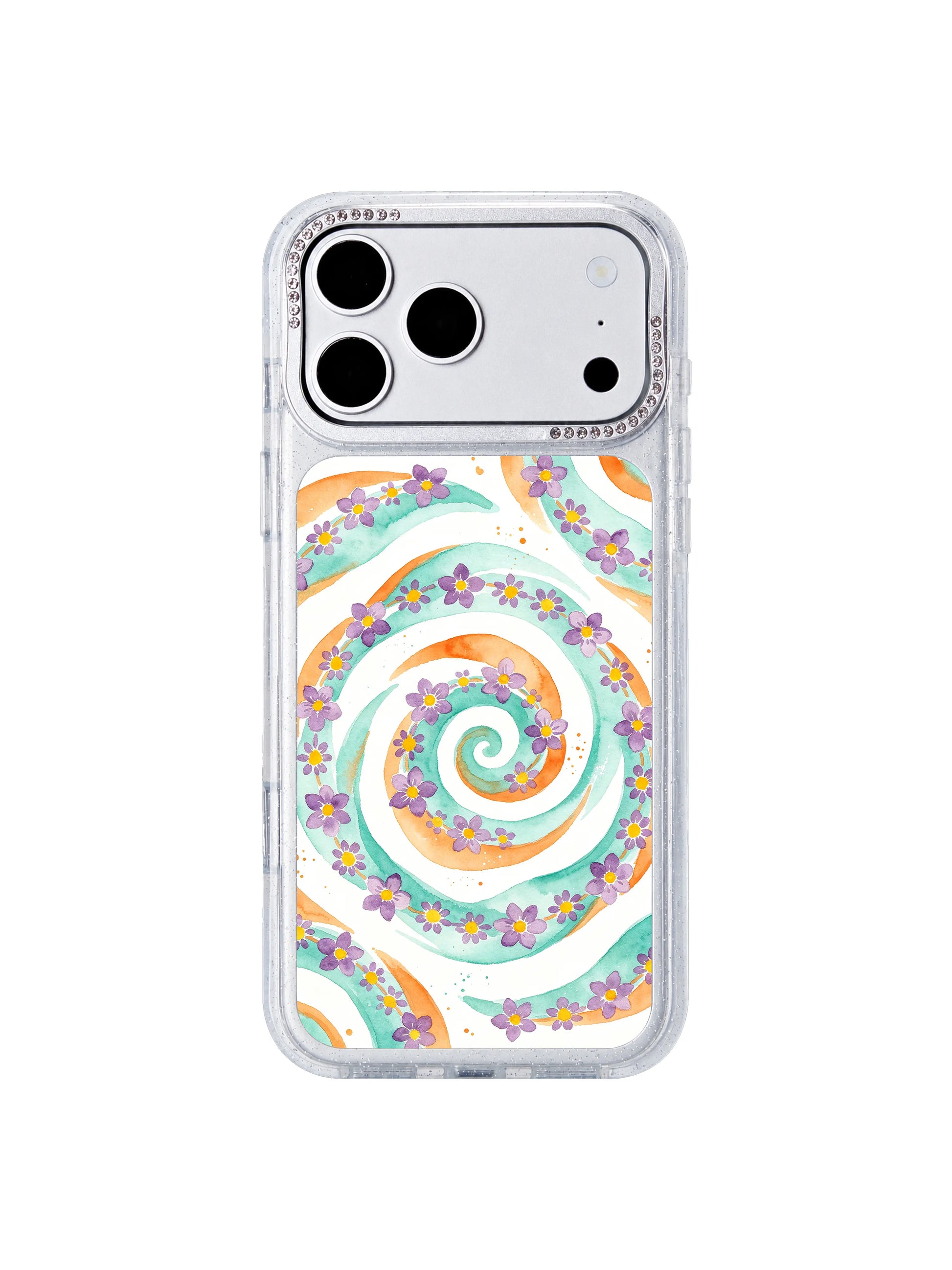 Brave chroma drift PhoneCasing iPhone 17 Pro Max case brave courageous visual tone flat gouache texture