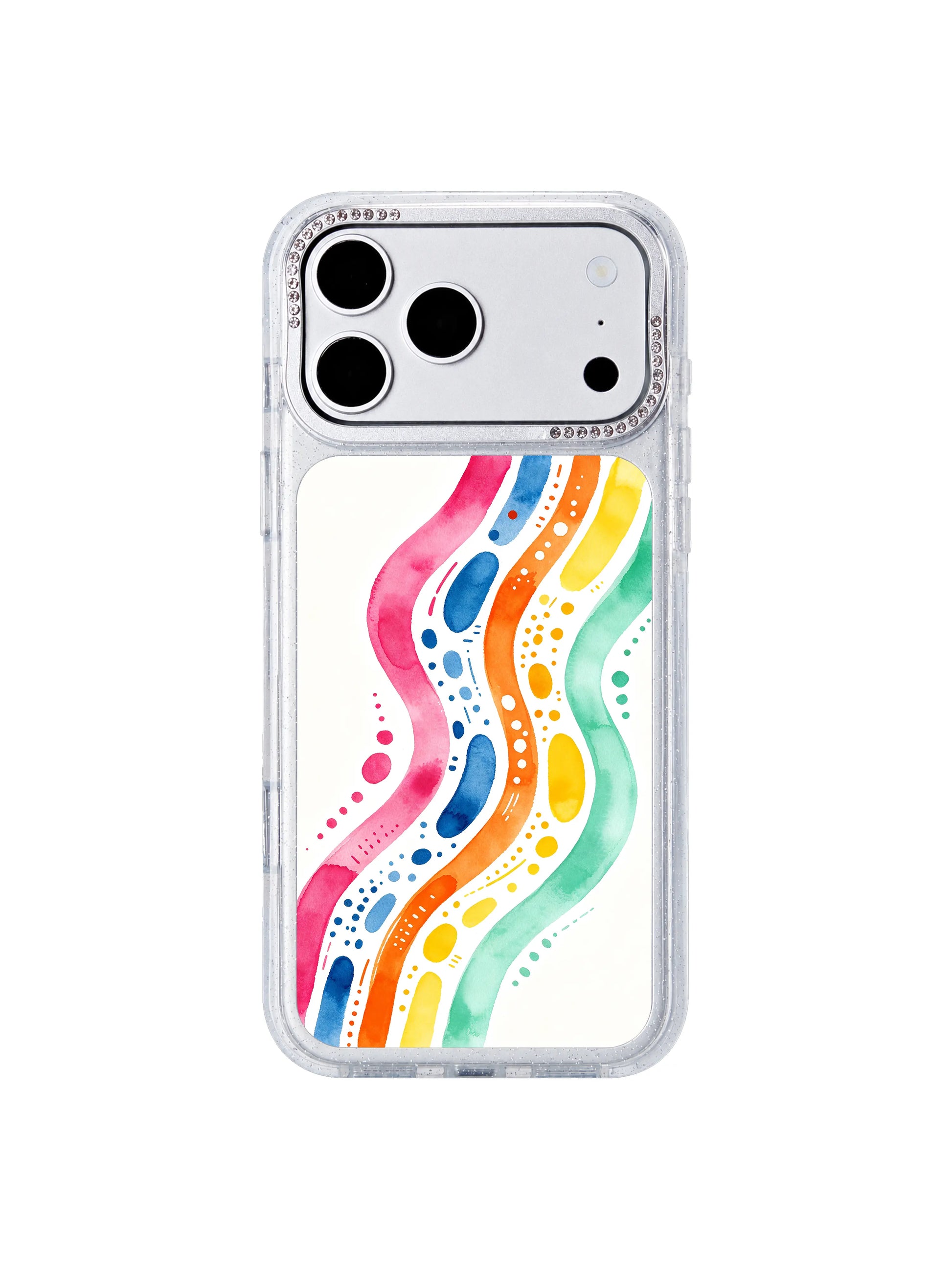 Creative clear isle PhoneCasing iPhone 17 Pro Max casing clear readable emotional memo for creative thinkers