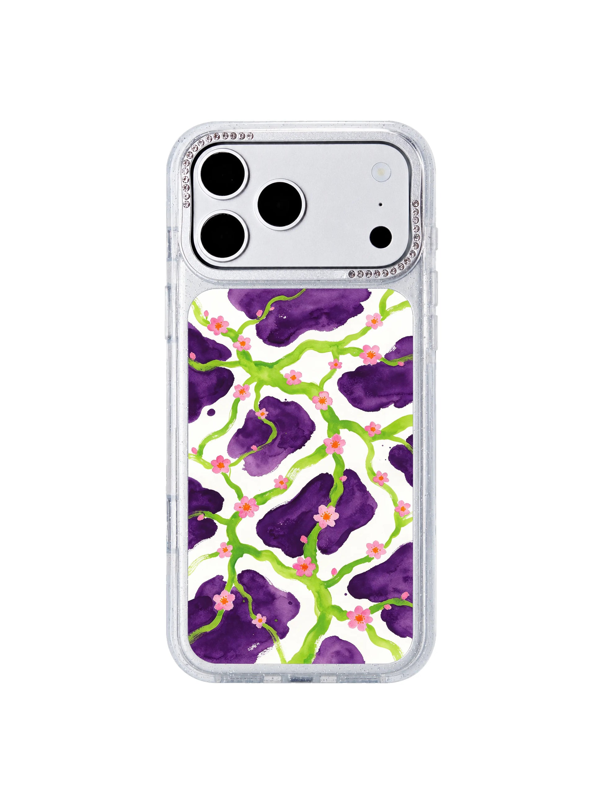 Endless dream haze PhoneCasing iPhone 17 Pro Max casing endless soft dream atmosphere dark celestial floral illustration