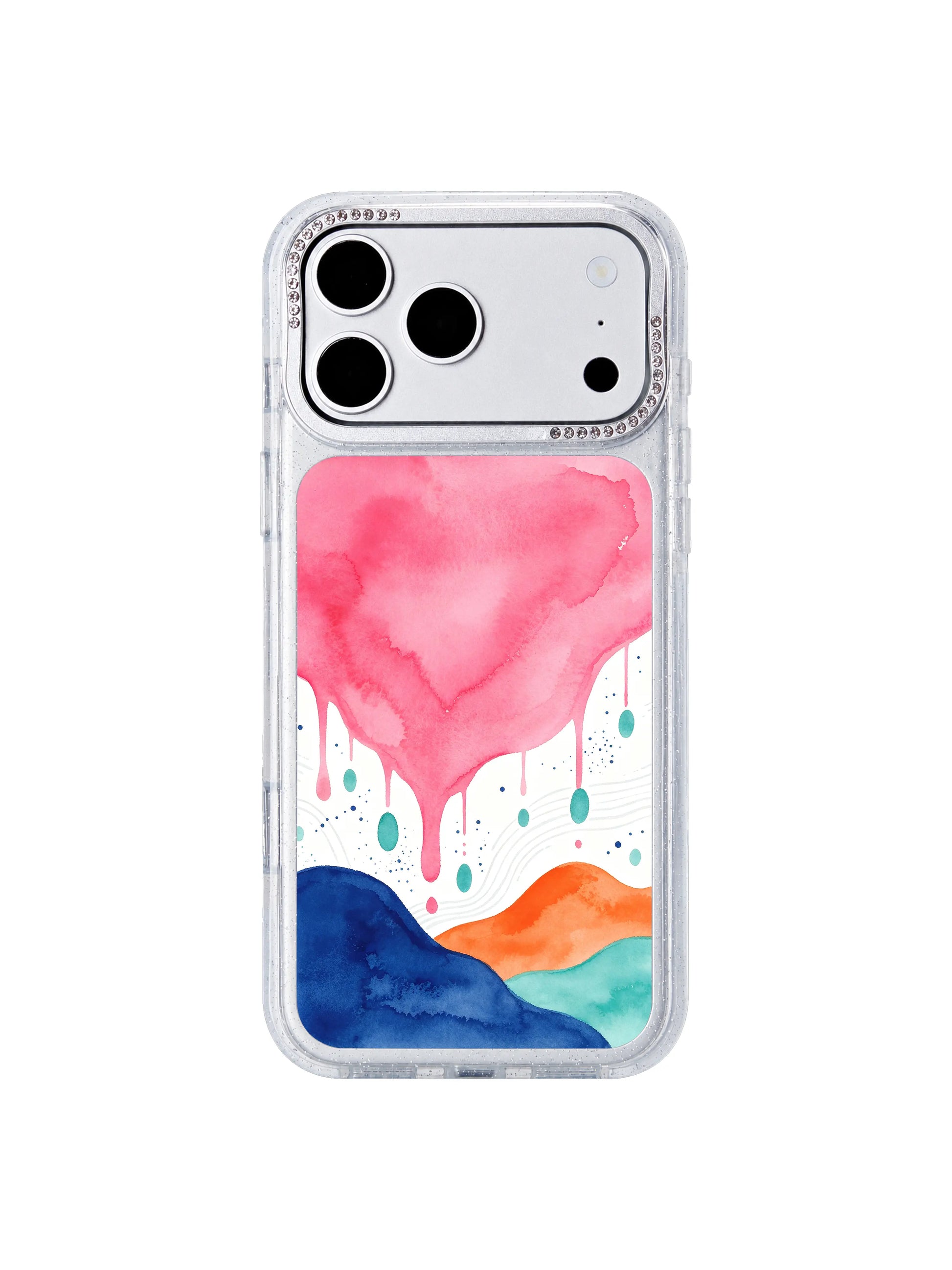 Free cloud art PhoneCasing iPhone 17 Pro Max case, light free feeling design embodying emotional freedom and creative inspiration