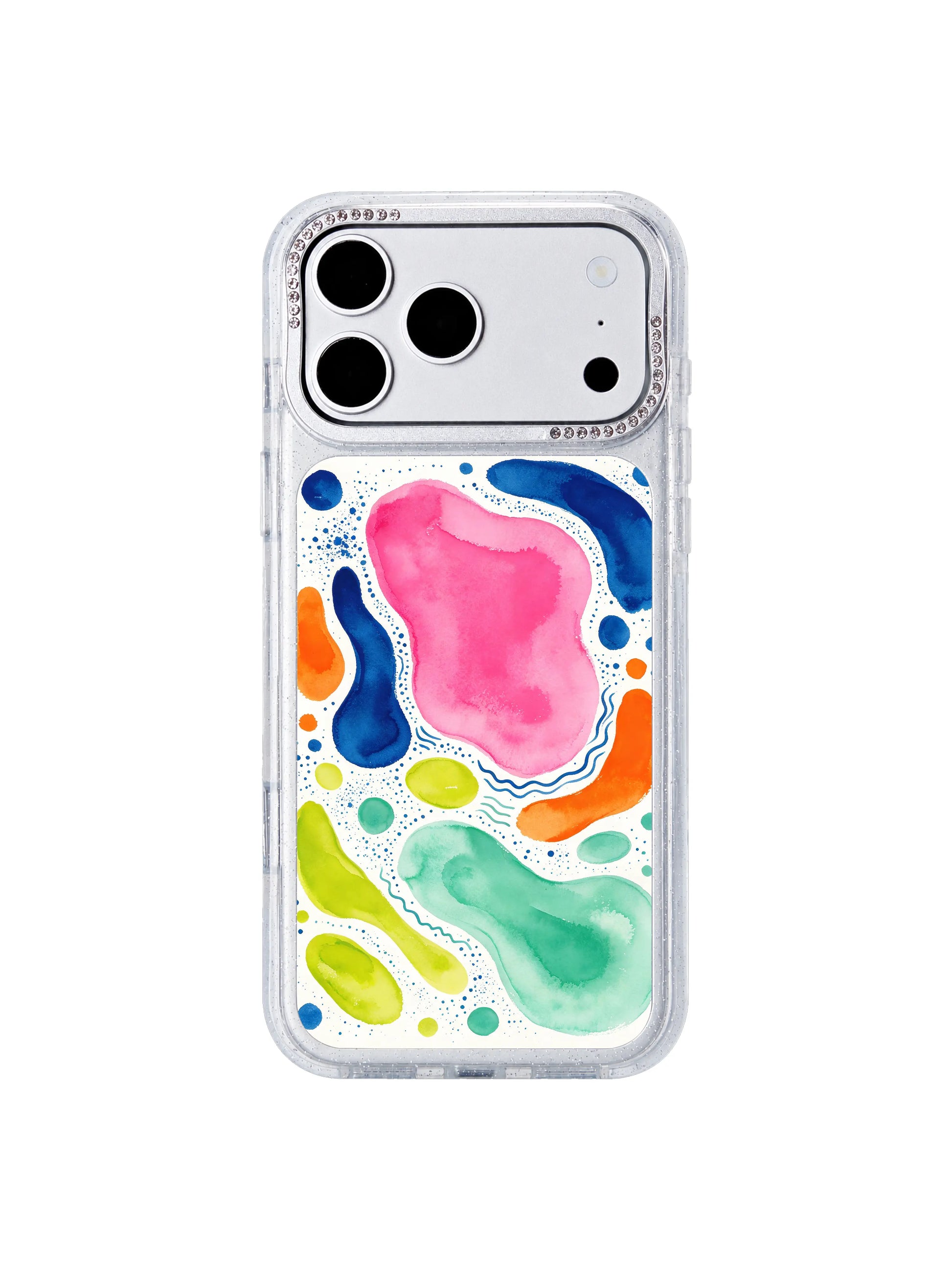 Imagination map flow PhoneCasing iPhone 17 Pro Max case, how imagination naturally grows order within color artistic narrative design