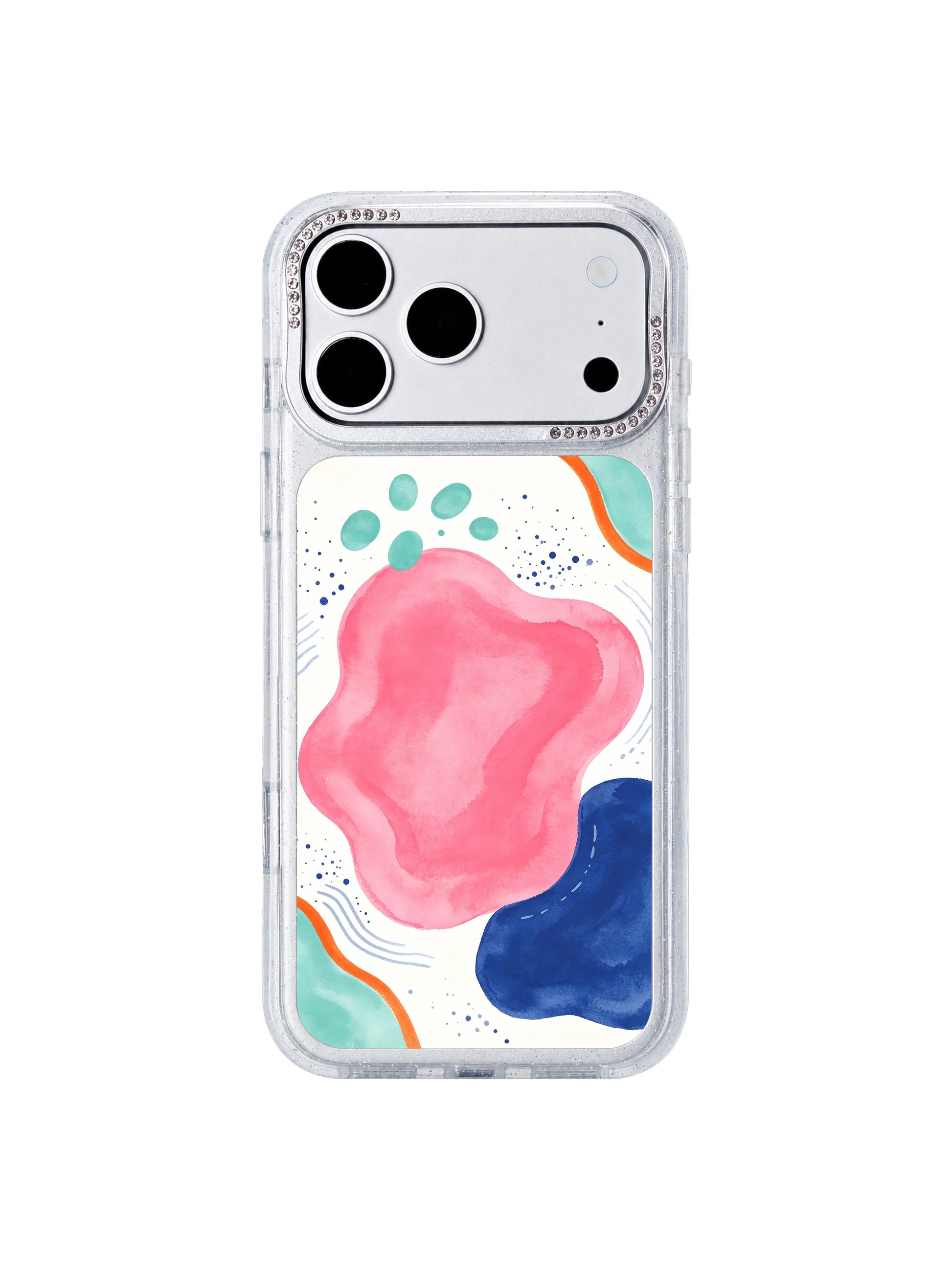 Inspiration drift PhoneCasing iPhone 17 Pro Max case, new inspiration always appears just beyond the next color field uplifting narrative