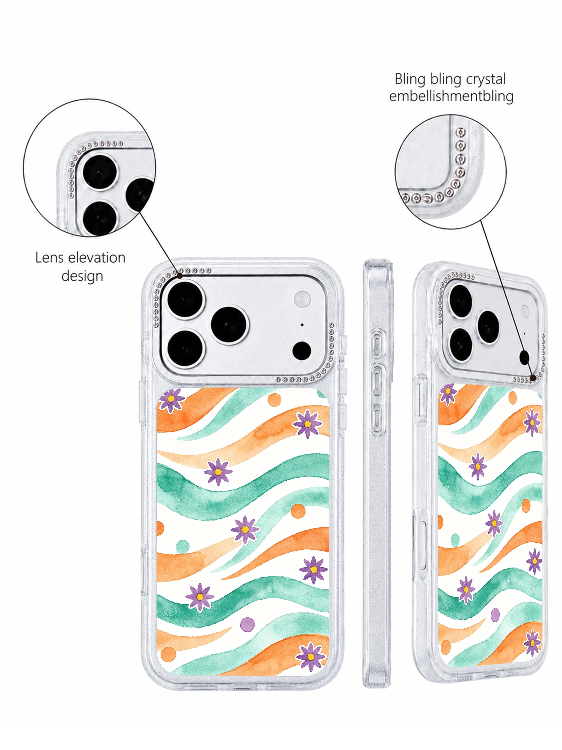 Slow breathing void PhoneCasing iPhone 17 Pro Max casing with clean blank white negative space for slow breathing peaceful mood