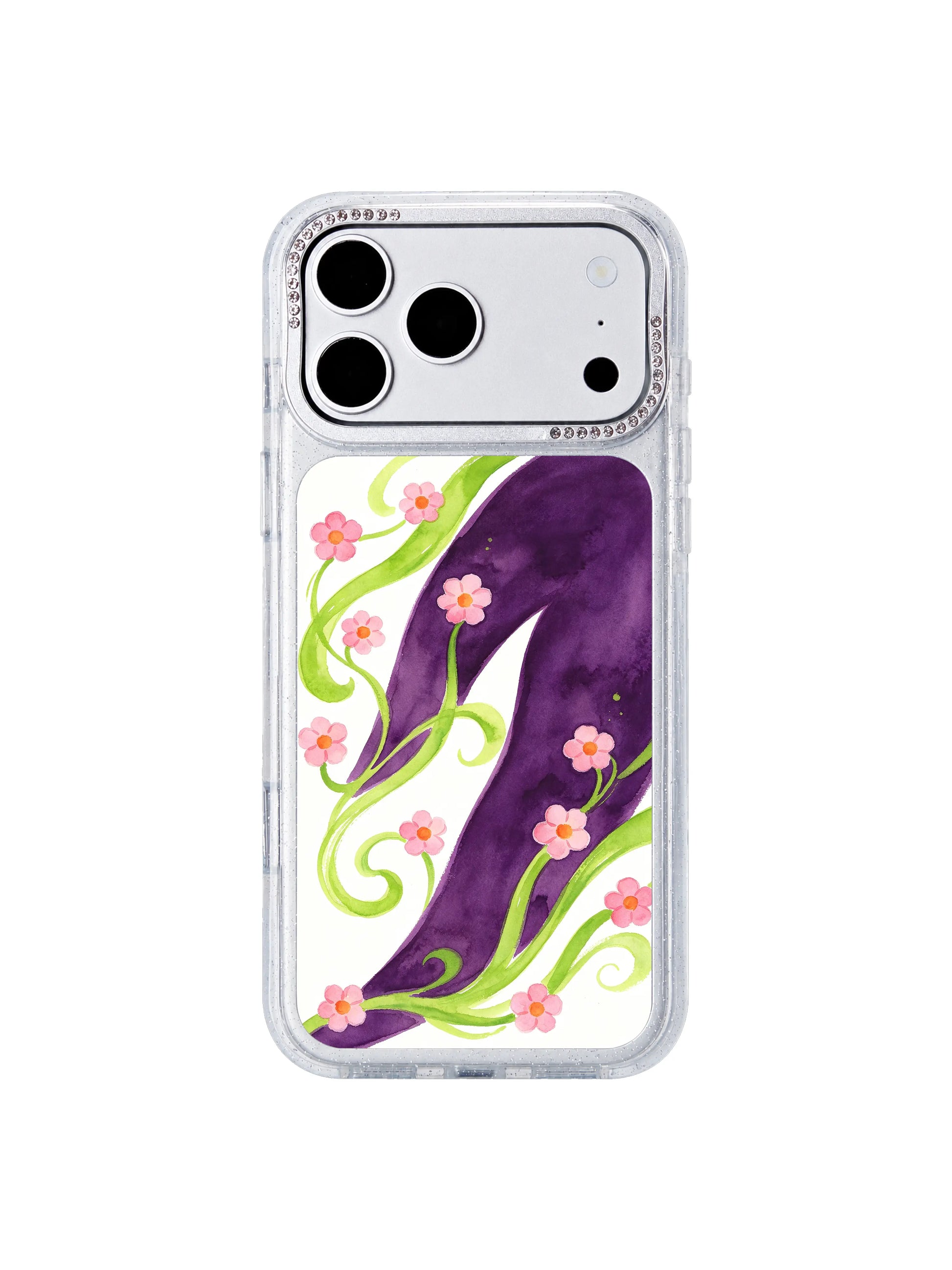 Soft courage bloom PhoneCasing iPhone 17 Pro Max case gentle quiet courage visual energy matte scratch resistant finish
