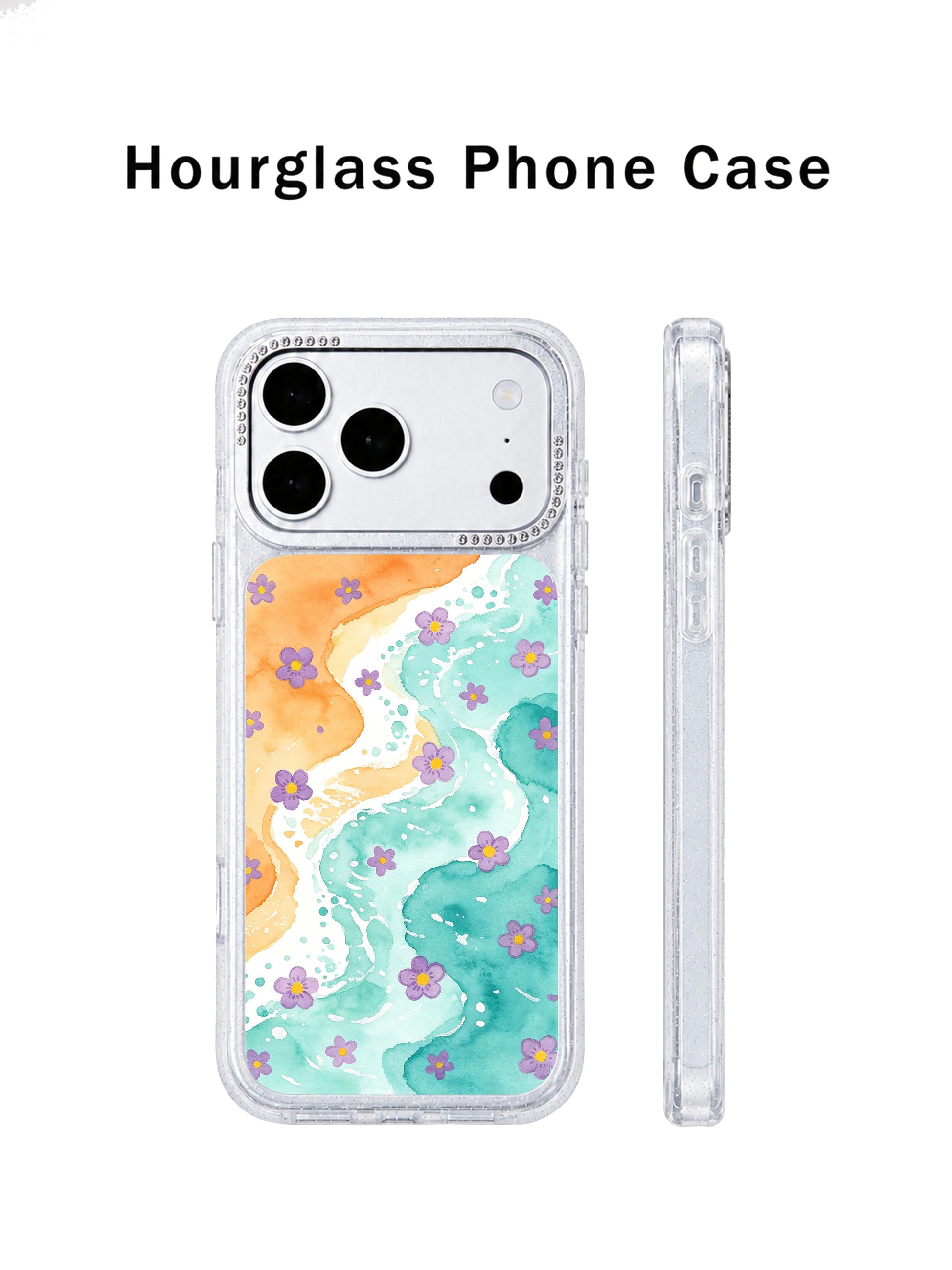 Tricolor bold beat PhoneCasing iPhone 17 Pro Max case with confidence courage joy emotional tone bold pop for women