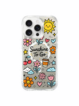 Carry-On Sunshine deseni içeren iPhone 16 Pro Max kılıfı