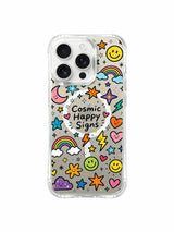 Celestial Smile pattern içeren iPhone 16 Pro Max kılıfı