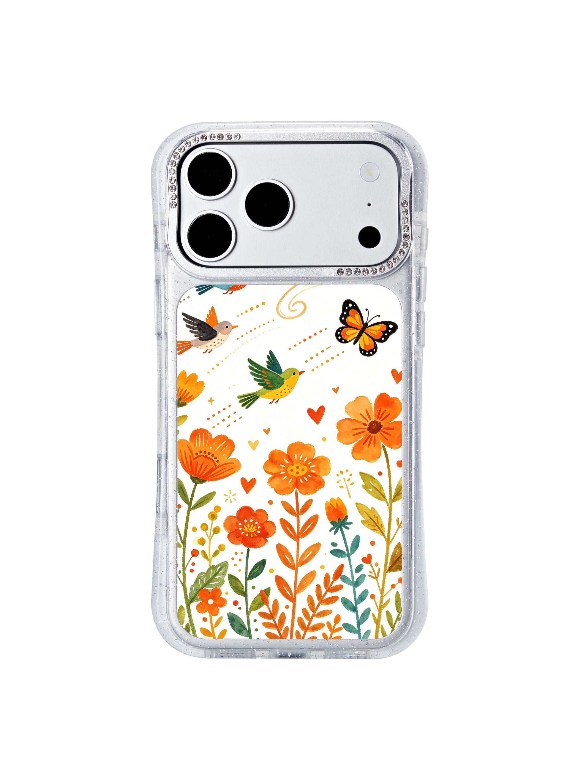PhoneCasing officially licensed exclusive art iphone 17 pro Max case by Aurelia Finch, authentic Joyful Migration design direct from the artist’s studio.