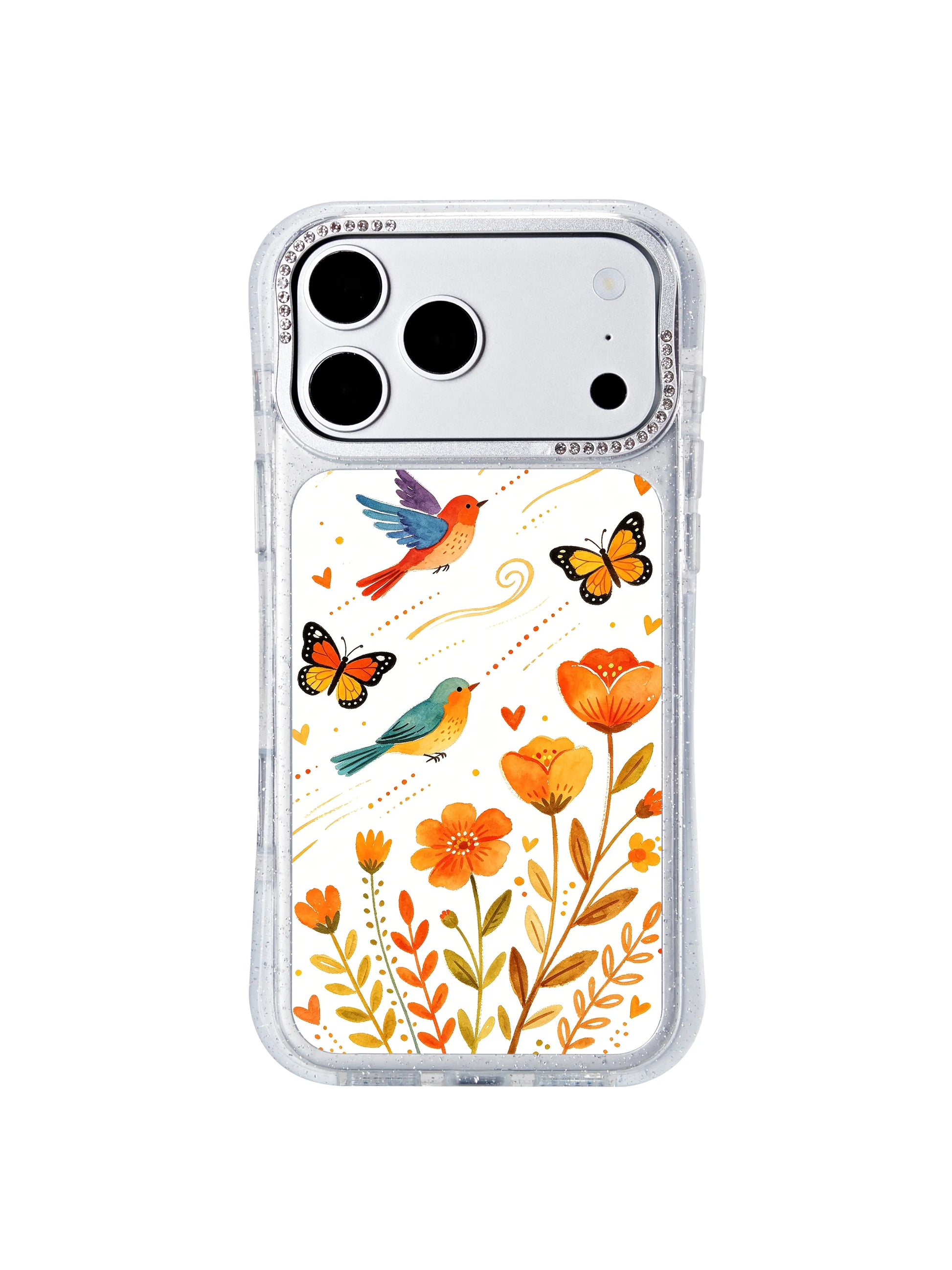 PhoneCasing premium wearable fine art iphone 17 pro Max case from Aurelia Finch’s curated collection, museum-worthy migration illustration adapted for everyday carry.