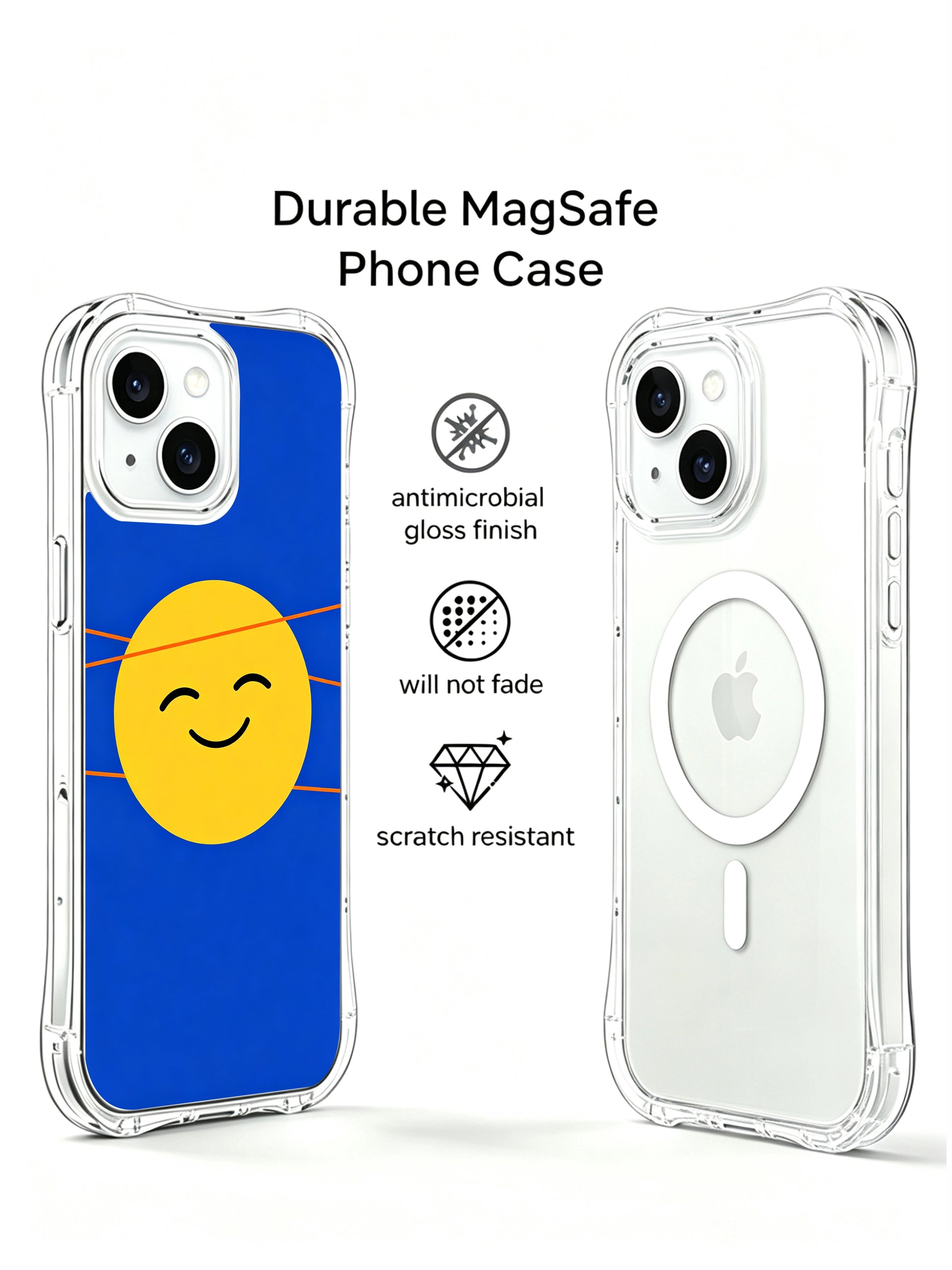 PhoneCasing Jun Xiant Moon Aesthetic iPhone 15 Plus Case, unique artistic case made in California