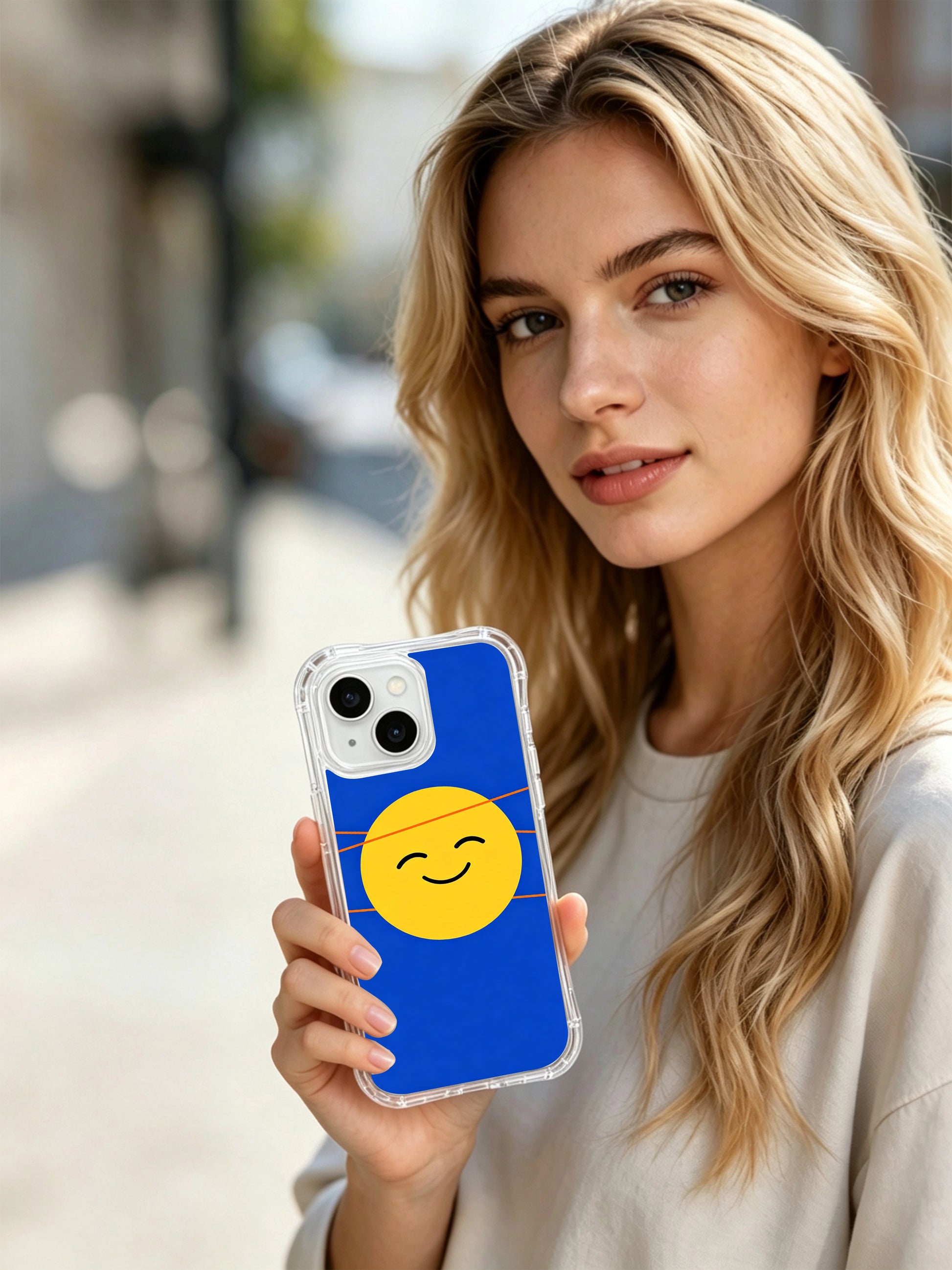 PhoneCasing Jun Xiant Relaxed Art iPhone 15 Plus Case, exclusive artist collab design