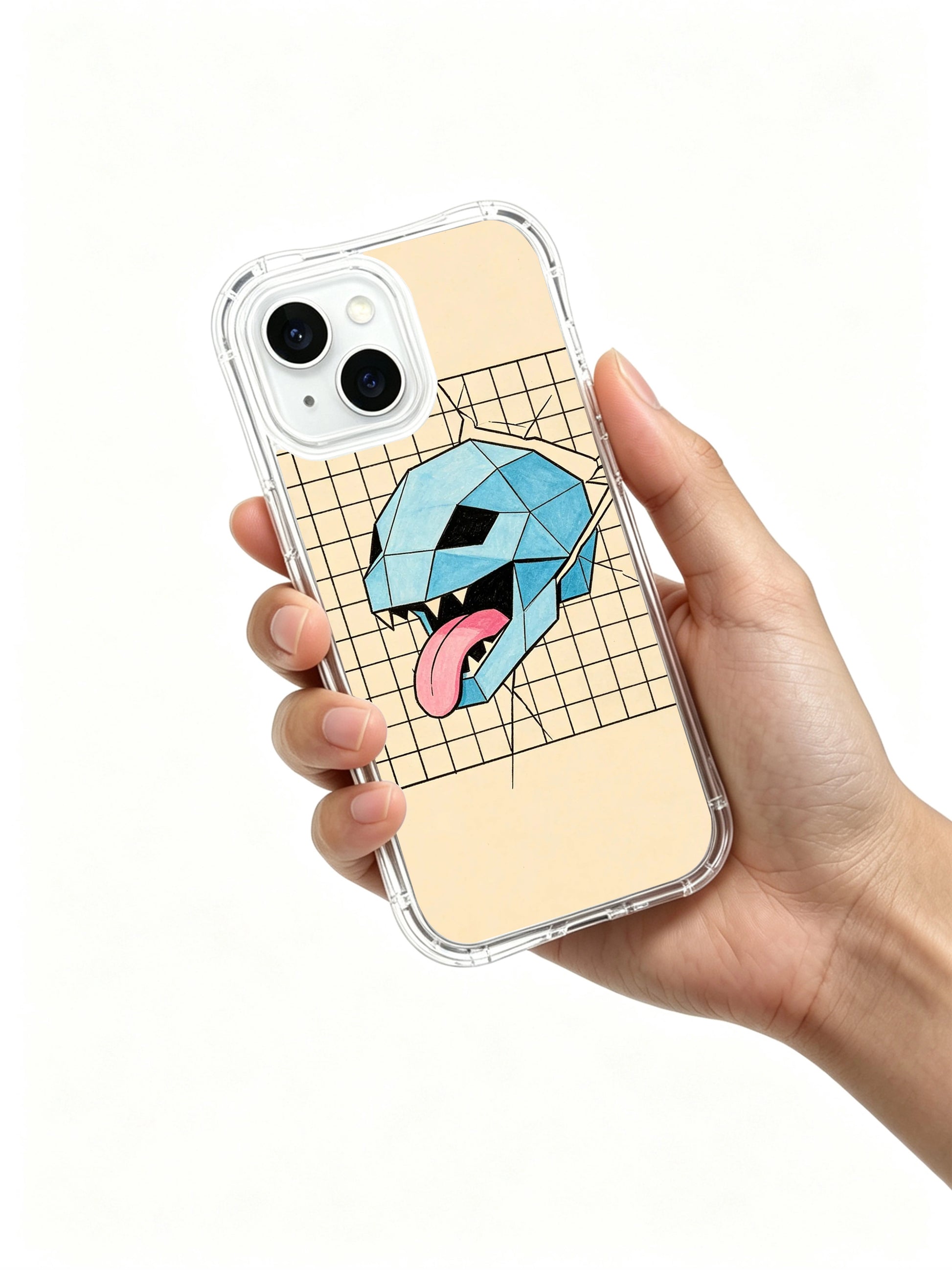 PhoneCasing Jun Xiant Tattoo Style iPhone 15 plus Case, exclusive collab made in California