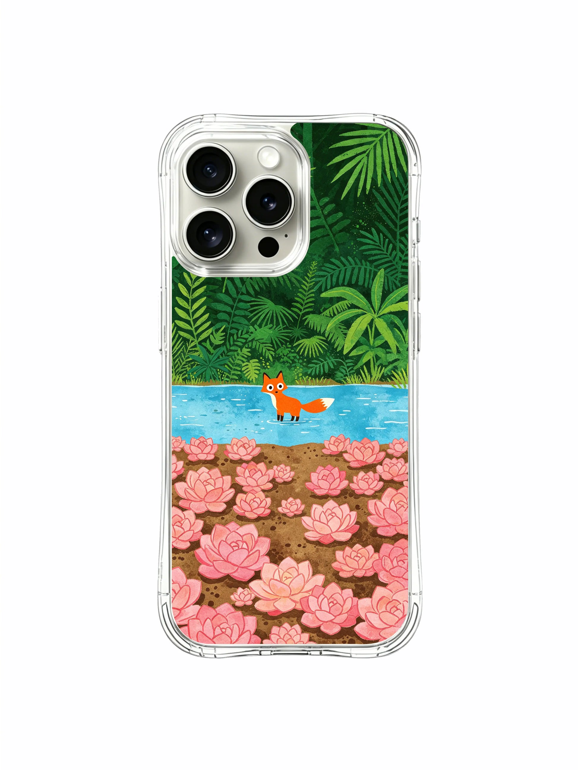PhoneCasing Jungle Dream Fox iPhone 15 Pro Max Case, original Raquel Vance art case