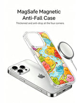 PhoneCasing iPhone 16 Pro Case with hand-drawn kawaii gummy bear art, exclusive Milo Yun design, gallery-quality print for everyday style.