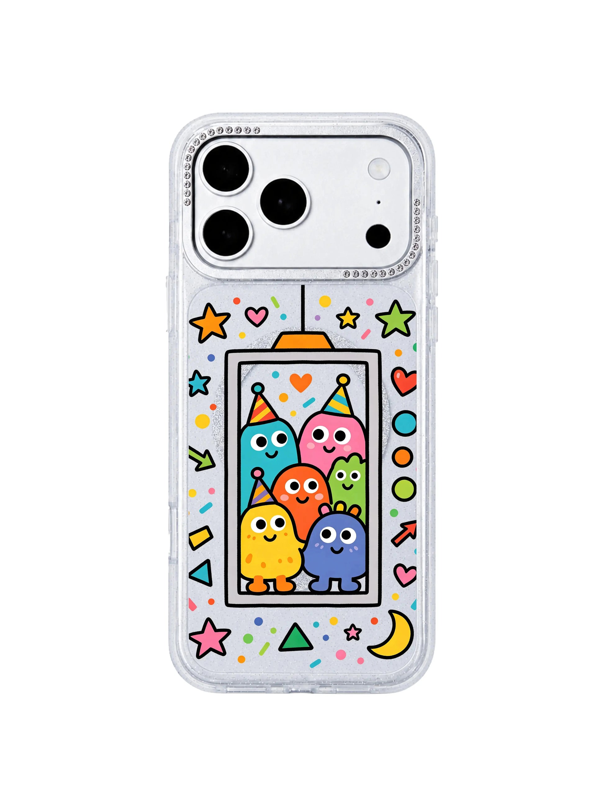 PhoneCasing brand trust graphic highlighting limited Milo Popkins artist collaboration for Limited Dream Elevator Collab iPhone 17 Pro Max case, locally printed premium wearable art for the iPhone 17 Pro Max protective casing