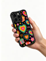 Love Kiss Hand Sketch Girly Pop görseli içeren iPhone 13 Pro Max kılıfı