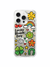 Lucky Bloom Day Art Collage görseli içeren iPhone 16 Pro Max kılıfı