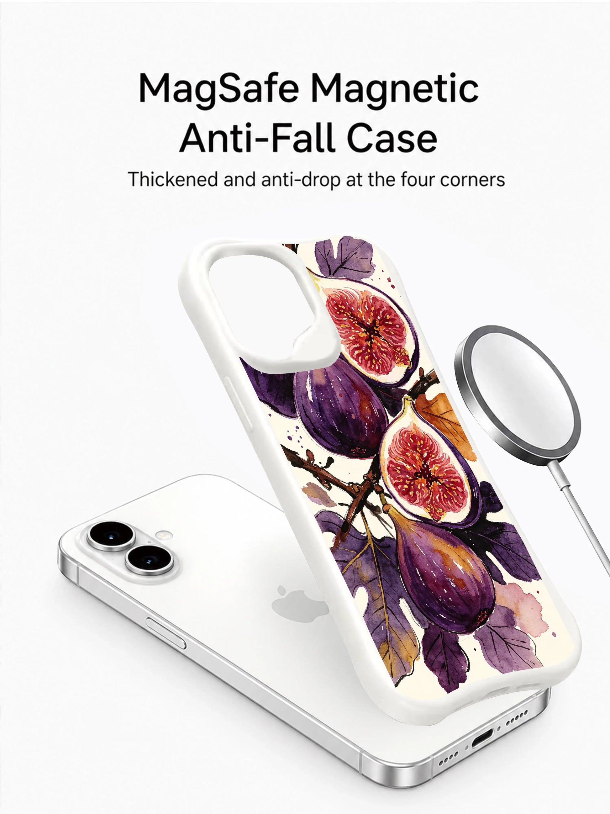 PhoneCasing Mediterranean fig iPhone 16 Case, exclusive limited edition artwork