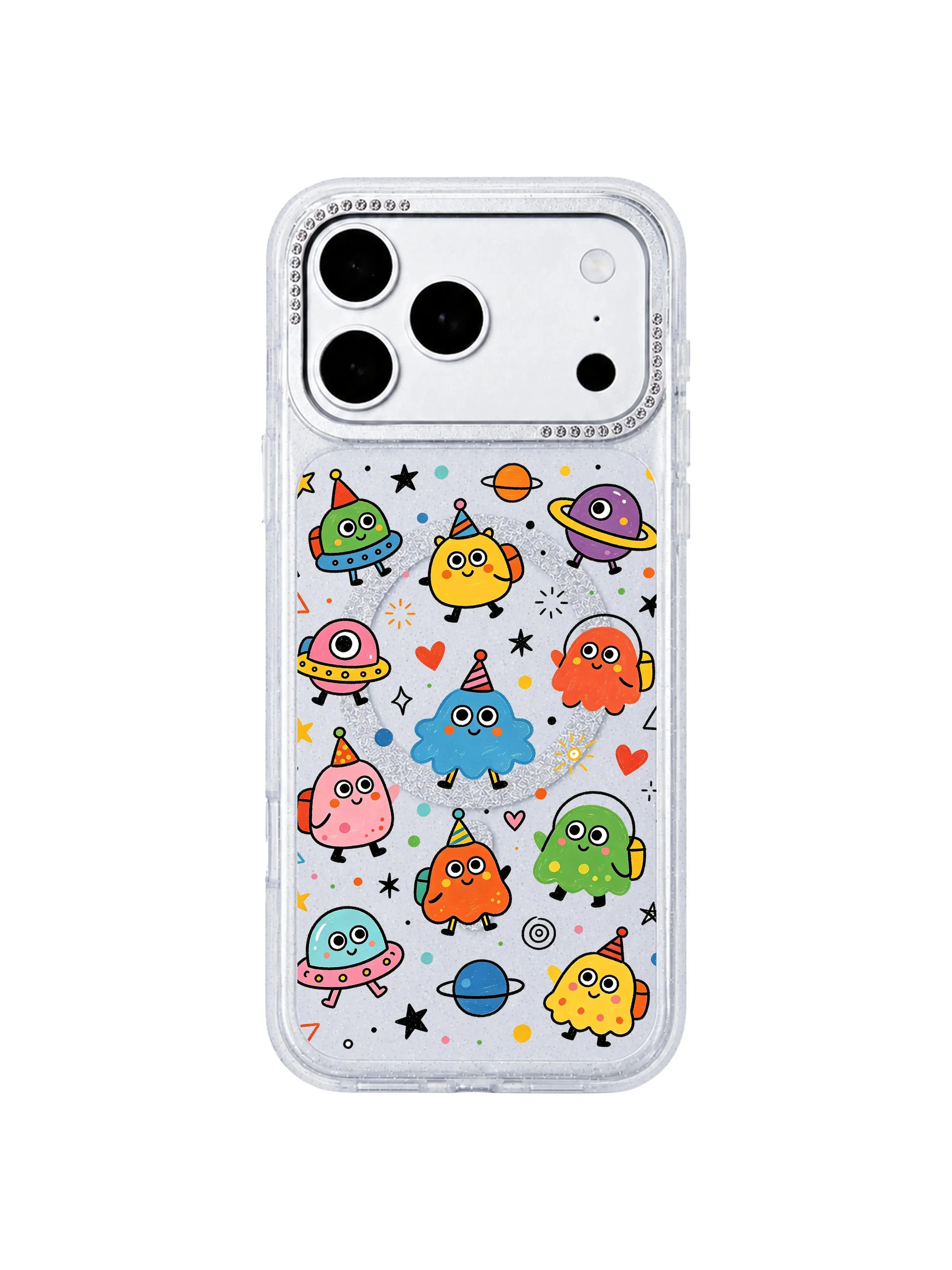 honeCasing brand credibility graphic highlighting domestic California manufacturing for Round Eyes Planet Tour iPhone 17 Pro Max case, locally printed limited artist collaboration wearable art iPhone 17 Pro Max protective casing trust asset