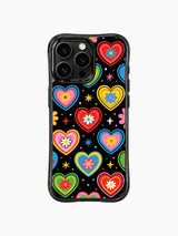 Midnight Bloom pattern içeren iPhone 13 Pro Max kılıfı