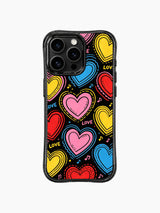 Mini Star Dot Music Note Retro Heart Radio Decor görseli içeren iPhone 13 Pro Max kılıfı