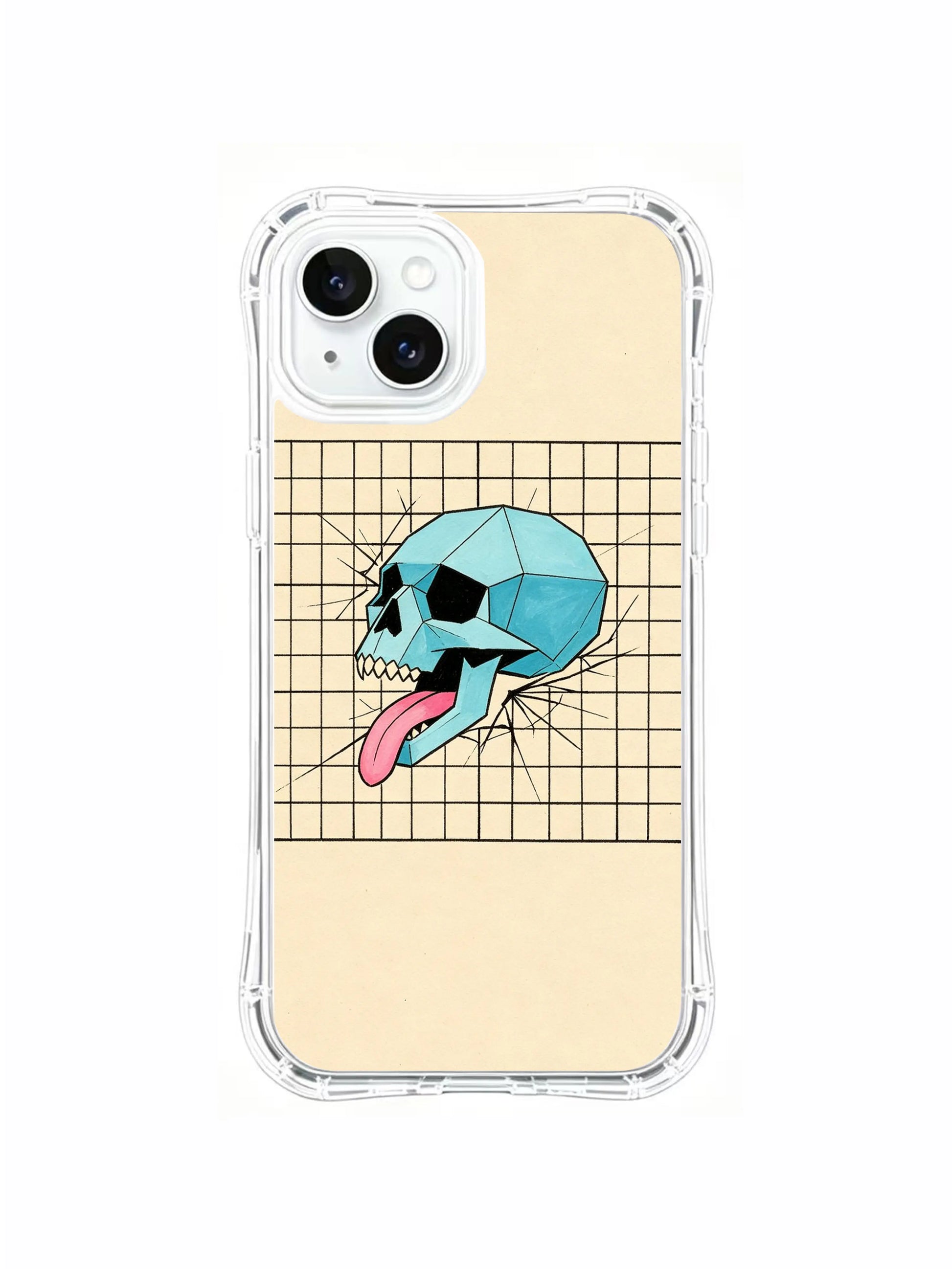 PhoneCasing Modern Women Rebel iPhone 15 plus Case, durable TPU + hard back