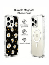 Mystery Blooms design on an iPhone 16 Pro Max case