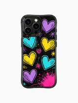 Dark Pastel pattern içeren iPhone 13 Pro Max kılıfı