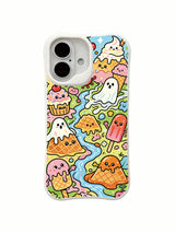 No Melt Festival artwork on an iPhone 16 Plus case