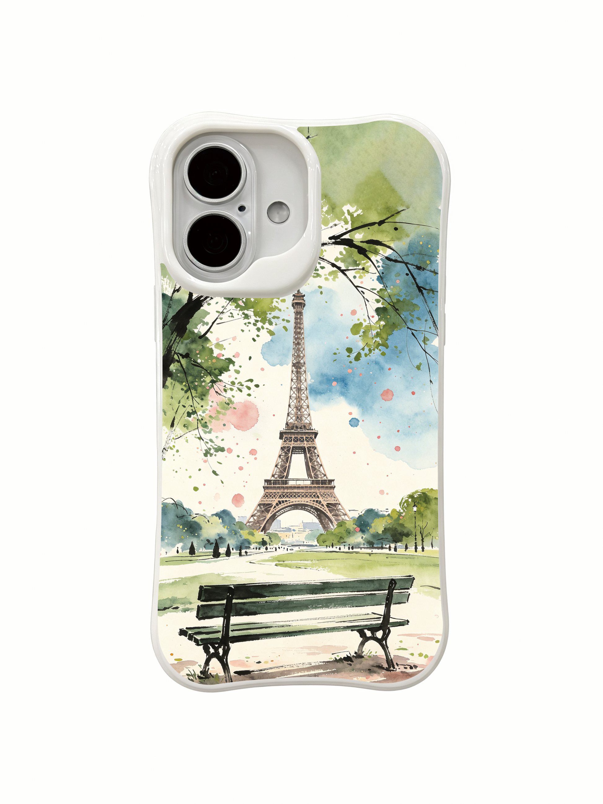 PhoneCasing Paris aesthetic iPhone 16 Case, stylish design for her