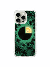 iPhone 15 Pro Max case with pastel sunset artwork