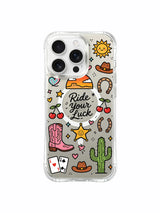 Pink Boot Western Lucky görseli içeren iPhone 16 Pro Max kılıfı