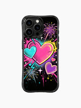 Blast Hush pattern içeren iPhone 13 Pro Max kılıfı