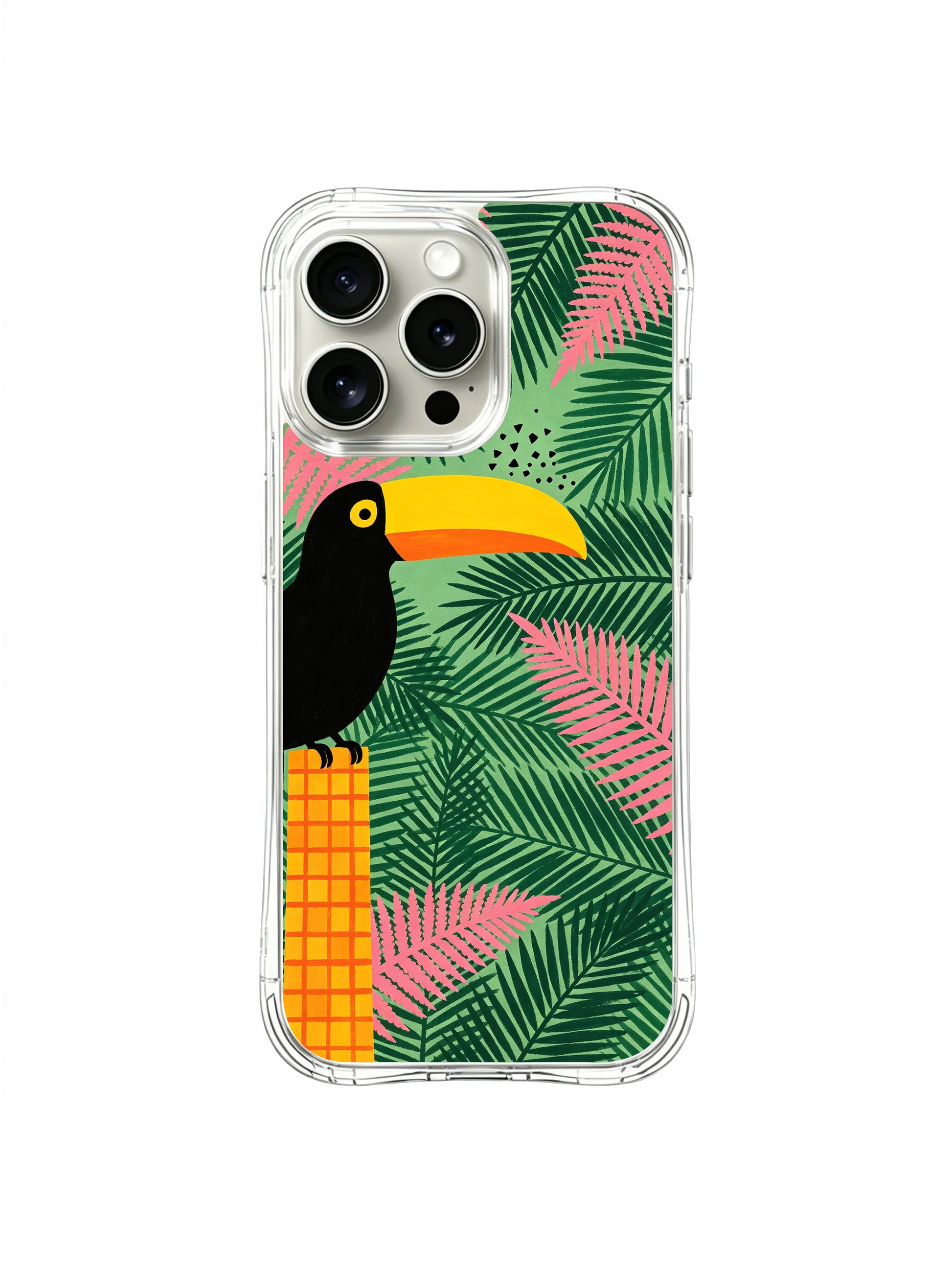 PhoneCasing Premium Toucan iPhone 15 Pro Max Case, durable shockproof protective casing