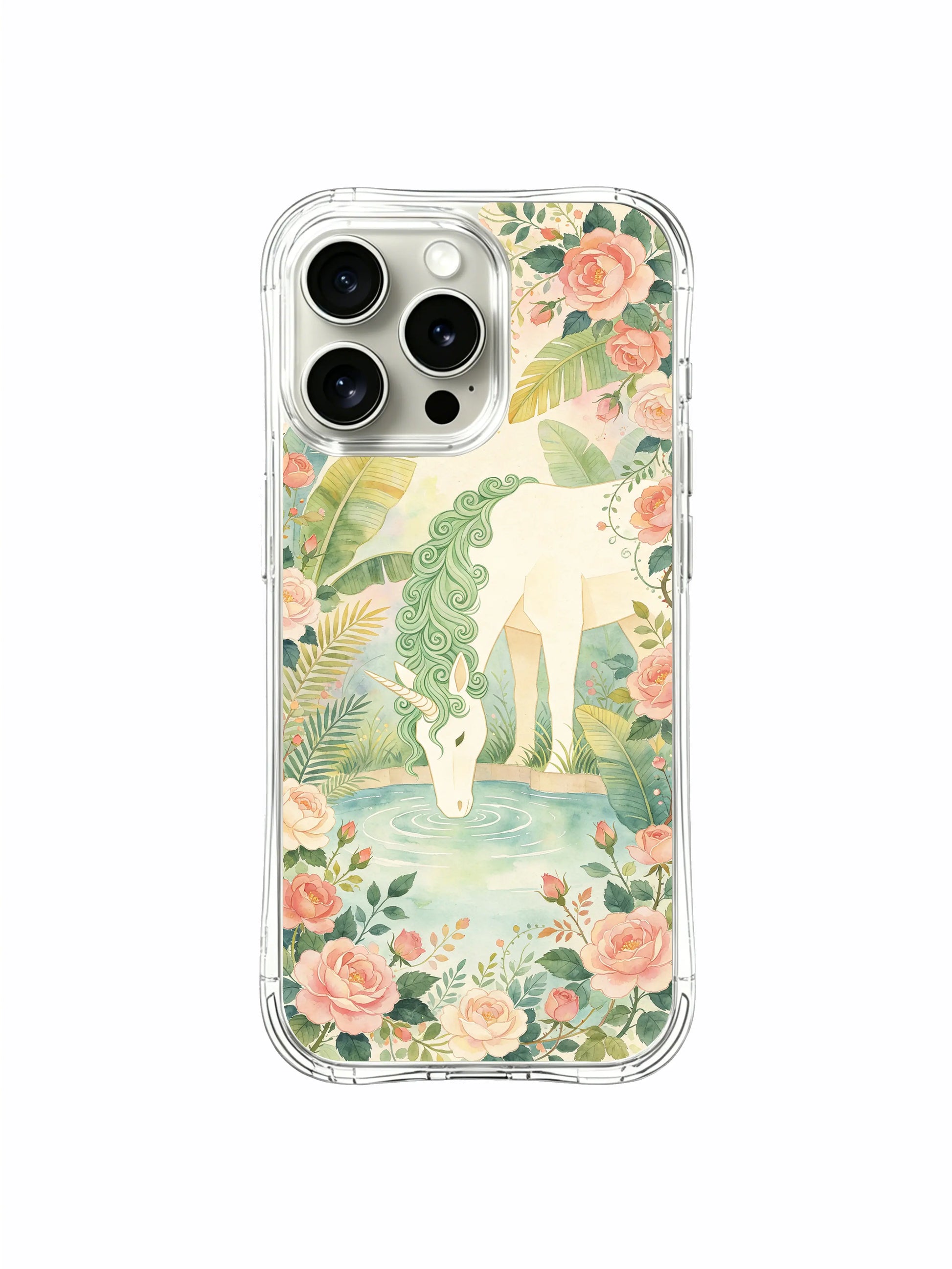 PhoneCasing Premium Unicorn iPhone 15 Pro Max Case, durable shockproof protective casing