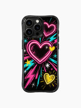 Glow Drift pattern içeren iPhone 13 Pro Max kılıfı