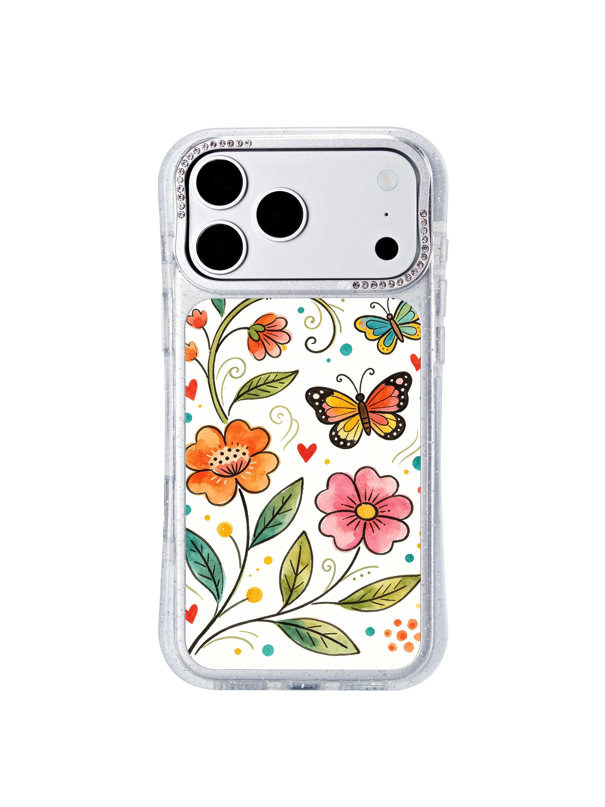 PhoneCasing thoughtful encouragement gift iphone 17 pro Max casing with Aurelia Finch’s uplifting rainbow bird artwork, a meaningful present for new beginnings and growth.