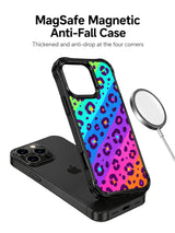 Neon Gezgin Leopar Çapraz görseli galeri görünümü 2 içeren iPhone 14 Pro kılıfı