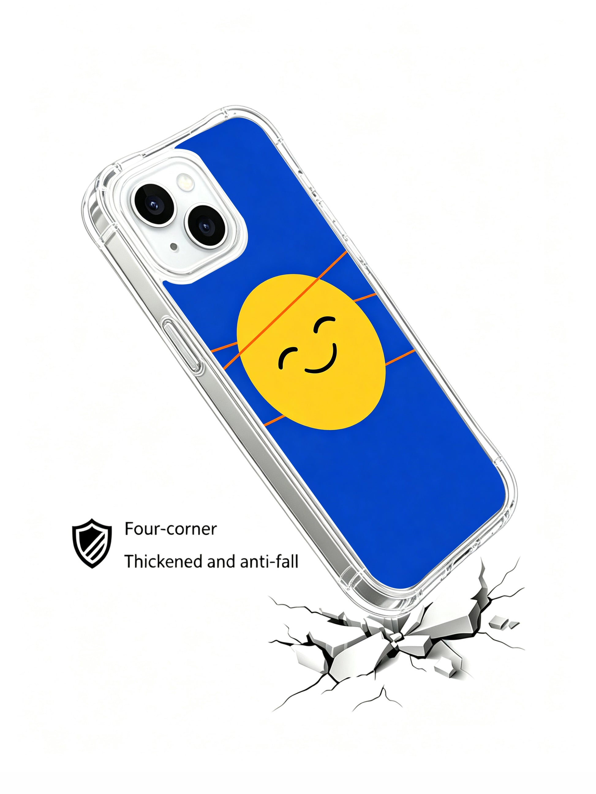 PhoneCasing Relaxed Circle Art iPhone 15 Plus Case, high-end artistic illustration for women