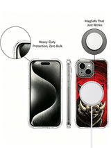 Retro punk-festival boar portrait artwork on an iPhone 13 case