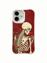 PhoneCasing vintage old-school tattoo collectible iPhone 16 Case, four-corner thickened anti-drop shockproof protective iPhone 16 cover