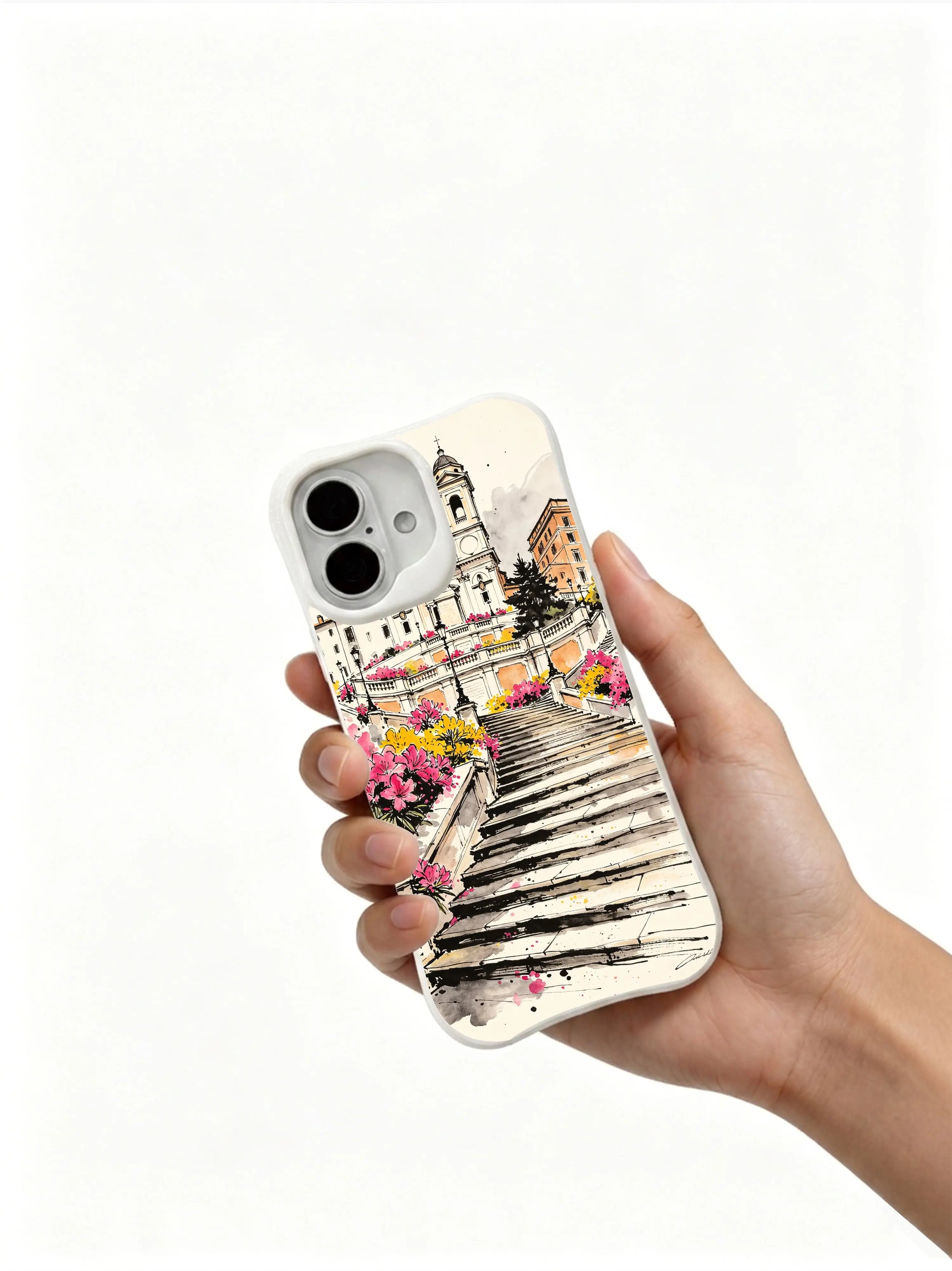 PhoneCasing romantic Italian iPhone 16 Case, exclusive limited edition artwork