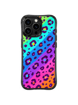 Neon Gezgin Leopar Çapraz görseli galeri görünümü 1 içeren iPhone 14 Pro kılıfı