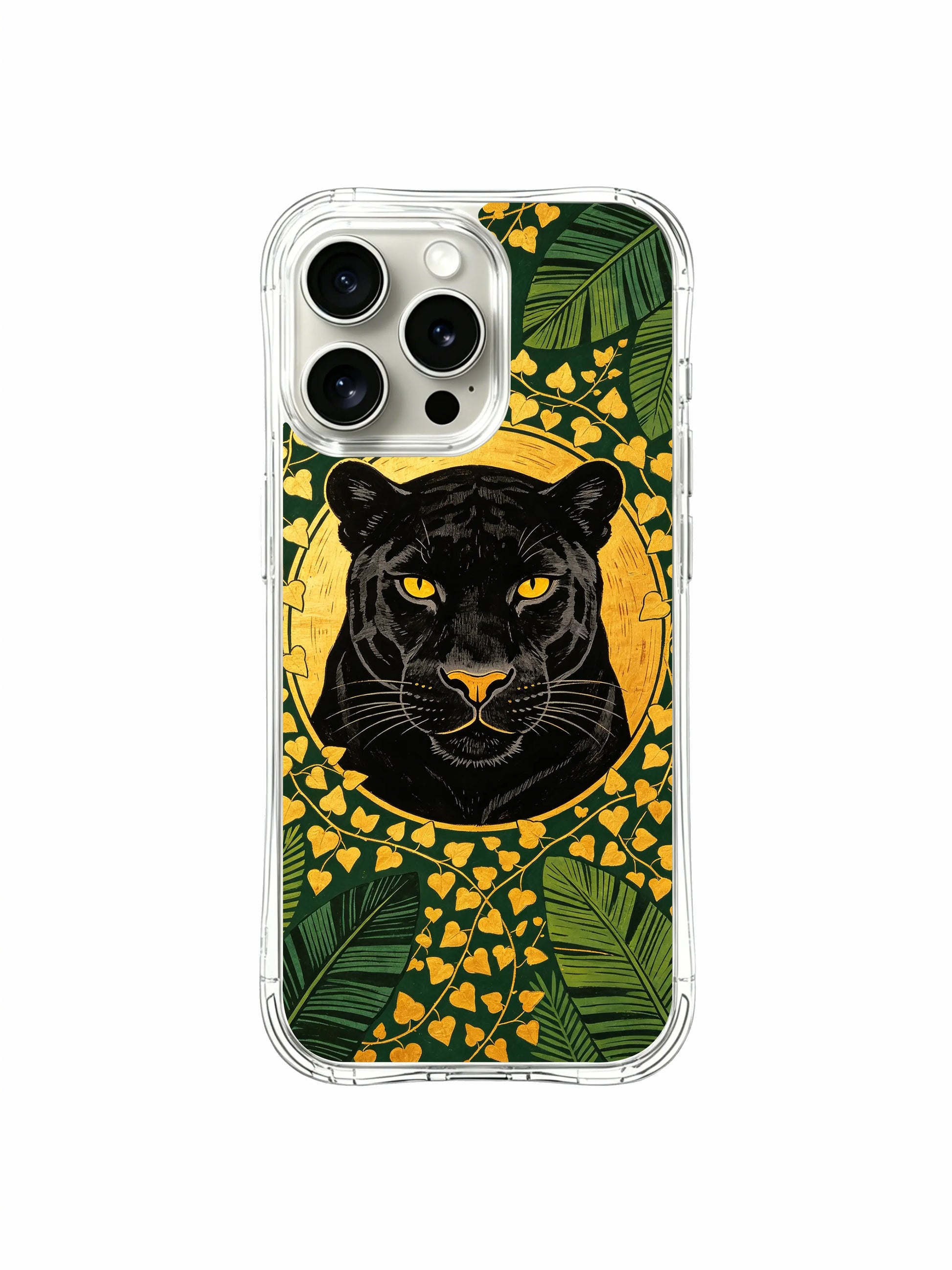 PhoneCasing Royal Panther Art iPhone 15 Pro Max Case, scratch-resistant art protective case
