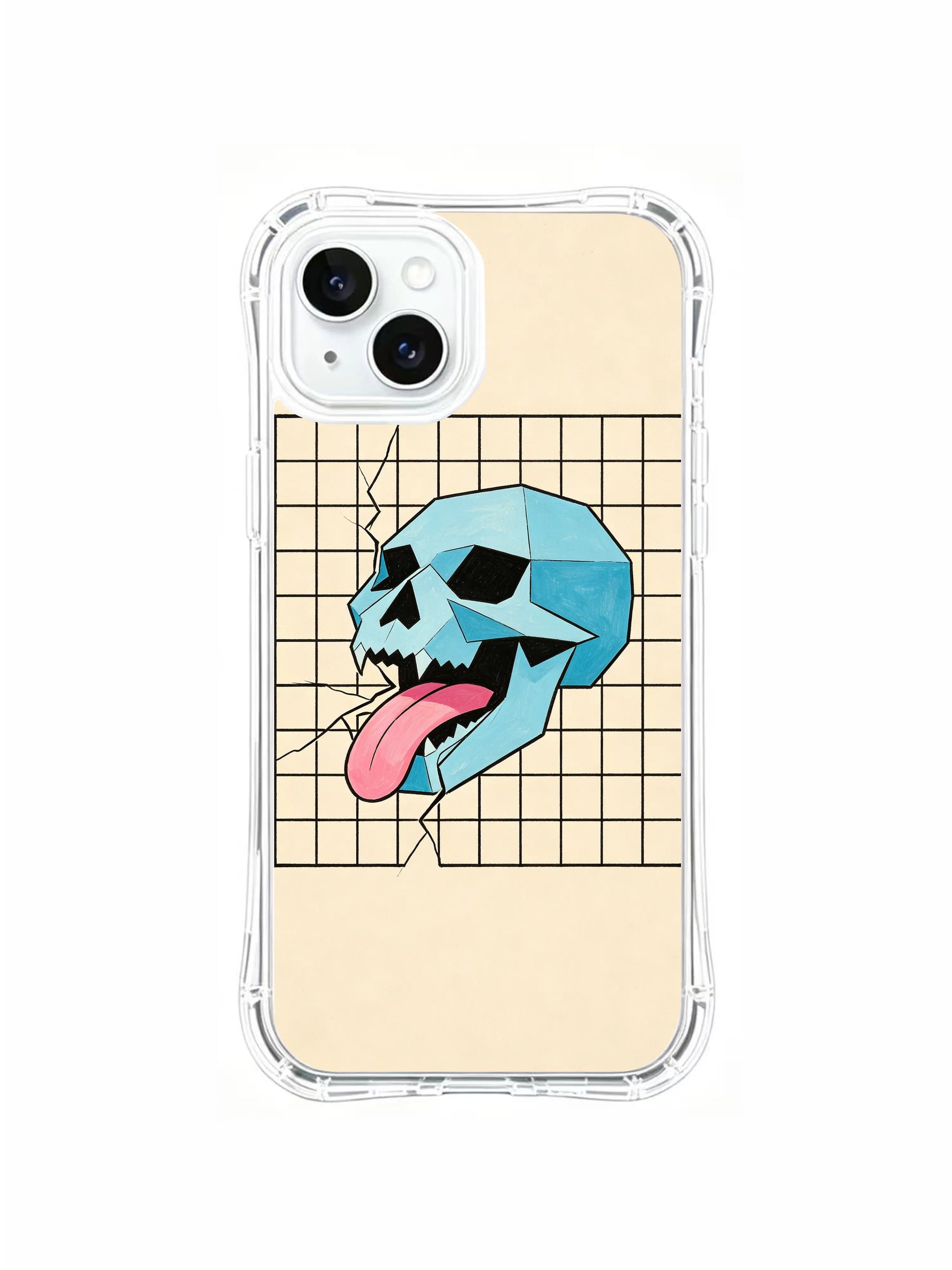 PhoneCasing Sleek Edgy Pop Cover iPhone 15 plus Case, lightweight slim profile