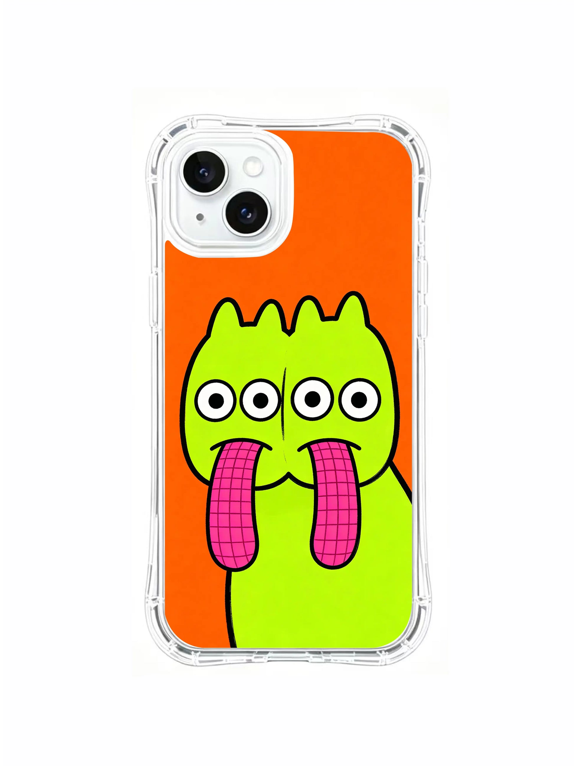 PhoneCasing Sleek Surreal Art Cover iPhone 15 Plus Case, high-end artistic protective case