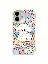 Uyuyan köpek rüyası görselli iPhone 16 Plus kılıfı