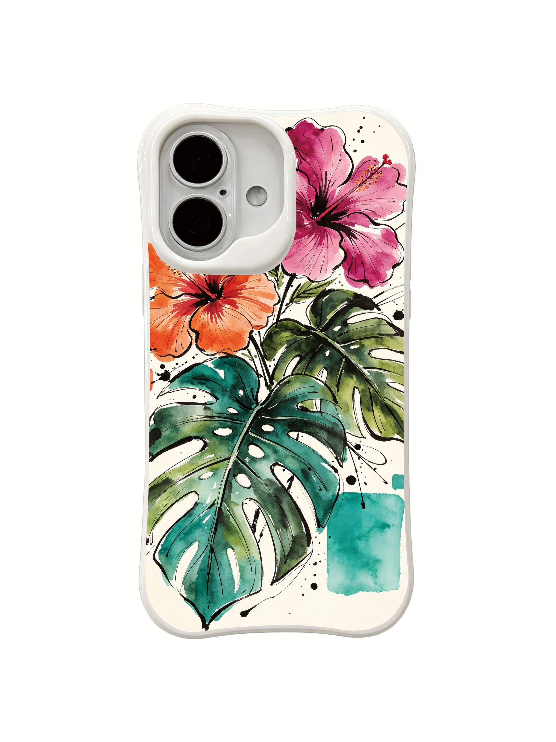 PhoneCasing Southern France garden iPhone 16 Case Matisse Dufré original illustration